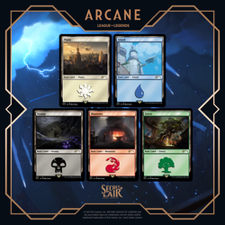 Secret Lair: "Secret Lair x Arcane: Lands"