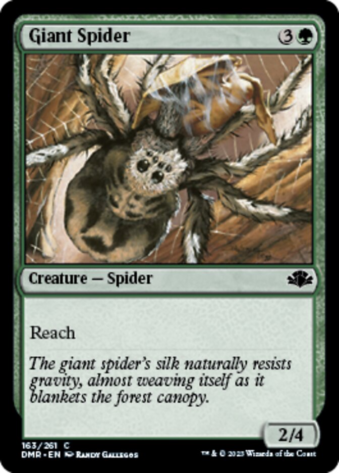 Giant Spider [Dominaria Remastered]