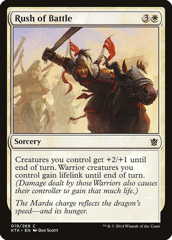 Rush of Battle [Khans of Tarkir] | Oasis Games Chile