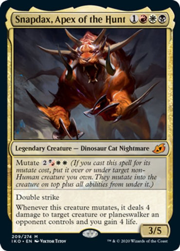 JAPANESE Snapdax, Apex of the Hunt [Ikoria: Lair of Behemoths]