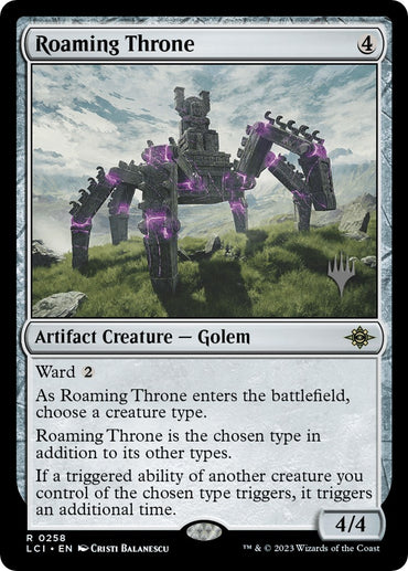 Roaming Throne (Promo Pack) [The Lost Caverns of Ixalan Promos]