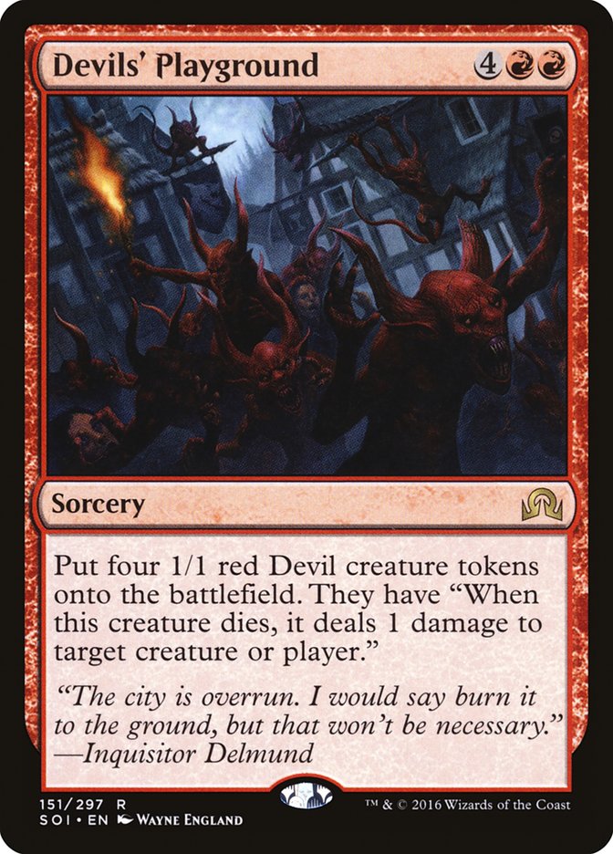 Devils' Playground [Shadows over Innistrad] | Oasis Games Chile