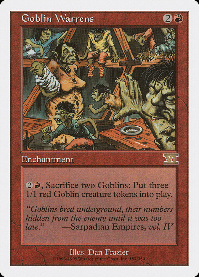 Goblin Warrens [Classic Sixth Edition] | Oasis Games Chile
