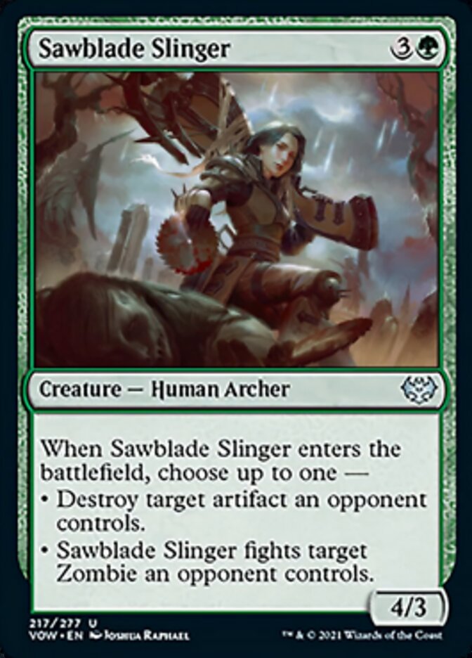 Sawblade Slinger [Innistrad: Crimson Vow]