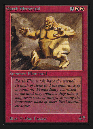 Earth Elemental (IE) [Intl. Collectorsâ€™ Edition]