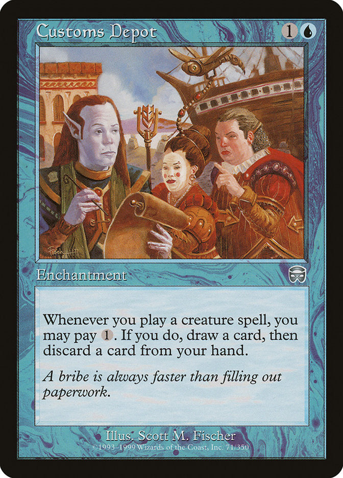 Customs Depot [Mercadian Masques] | Oasis Games Chile
