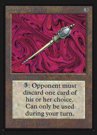 Disrupting Scepter (IE) [Intl. Collectorsâ€™ Edition]