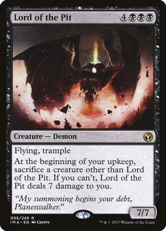 Lord of the Pit [Iconic Masters]