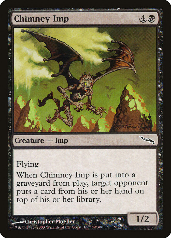 Chimney Imp [Mirrodin] | Oasis Games Chile