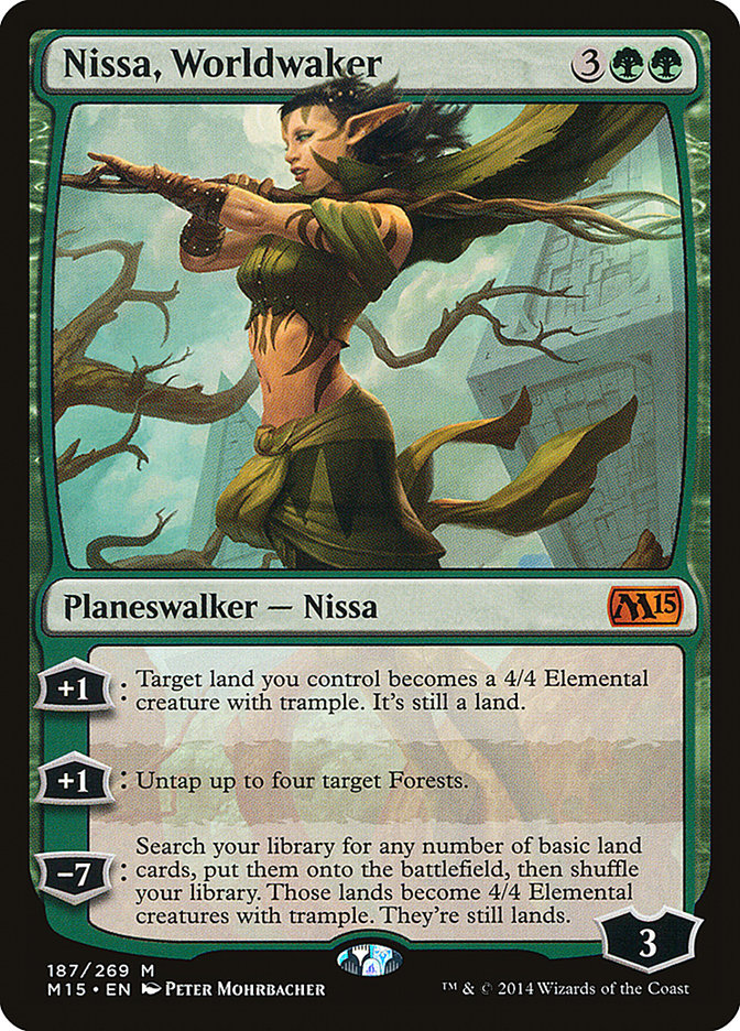 Nissa, Worldwaker [Magic 2015] | Oasis Games Chile