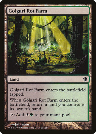 Golgari Rot Farm [Commander 2013]