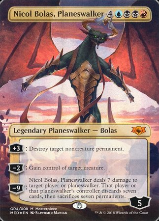 Nicol Bolas, Planeswalker [Mythic Edition]