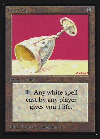 Ivory Cup (IE) [Intl. Collectorsâ€™ Edition]