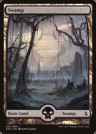 Swamp (252) - Full Art [Amonkhet]