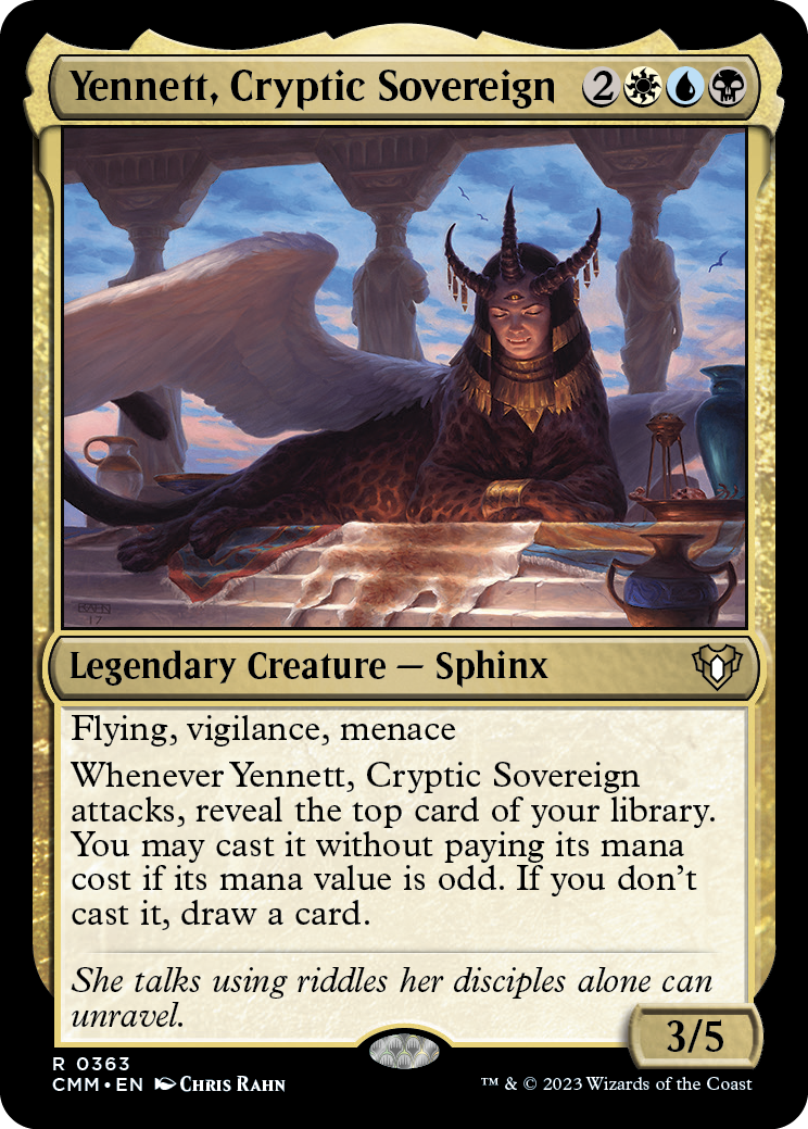 Yennett, Cryptic Sovereign [Commander Masters]