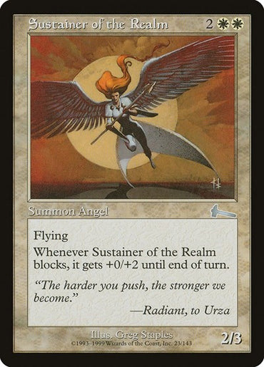 Sustainer of the Realm [Urza's Legacy]