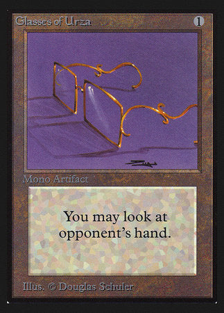 Glasses of Urza (IE) [Intl. Collectorsâ€™ Edition]