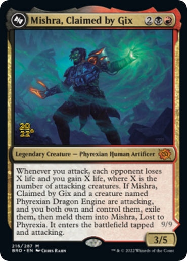 Mishra, Claimed by Gix [The Brothers' War: Prerelease Promos]