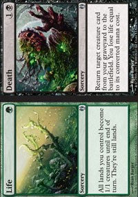 Life // Death [Duel Decks: Izzet vs. Golgari]