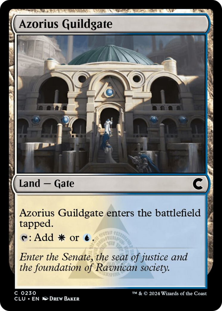 Azorius Guildgate [Ravnica: Clue Edition]