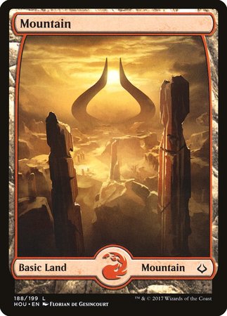 Mountain (188) - Full Art [Hour of Devastation]