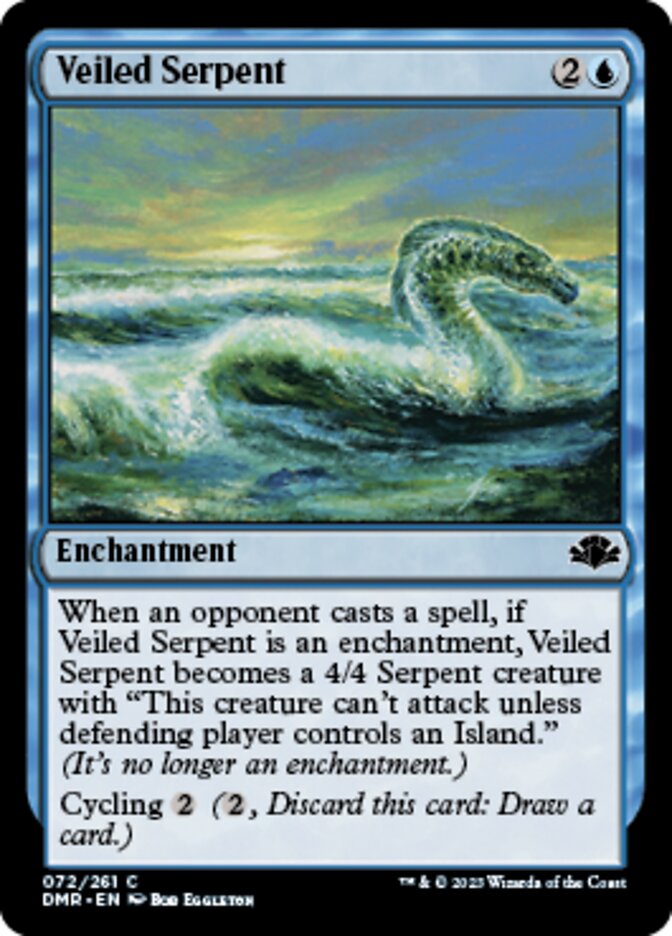 Veiled Serpent [Dominaria Remastered]