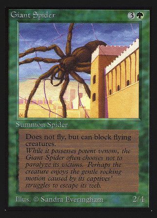 Giant Spider (IE) [Intl. Collectorsâ€™ Edition]