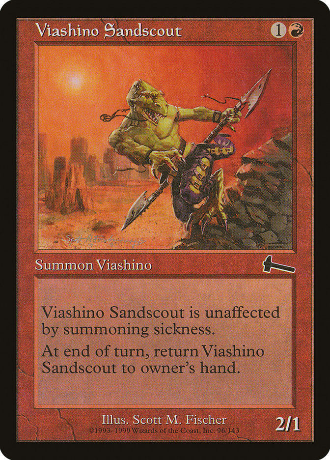 Viashino Sandscout [Urza's Legacy] | Oasis Games Chile