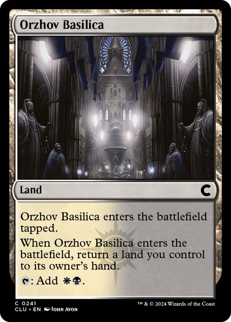 Orzhov Basilica [Ravnica: Clue Edition]