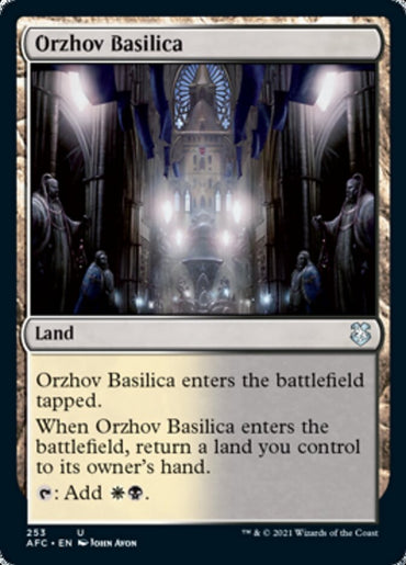 Orzhov Basilica [Dungeons & Dragons: Adventures in the Forgotten Realms Commander]