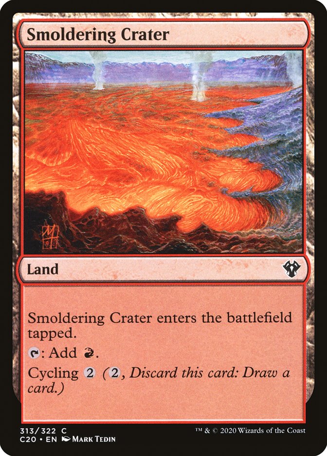 Smoldering Crater [Commander 2020]
