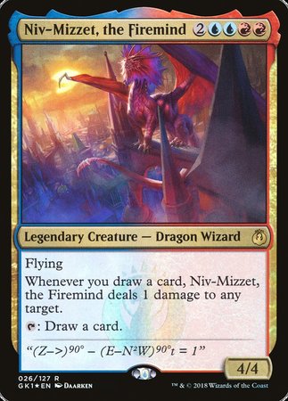 Niv-Mizzet, the Firemind [Guild Kits]
