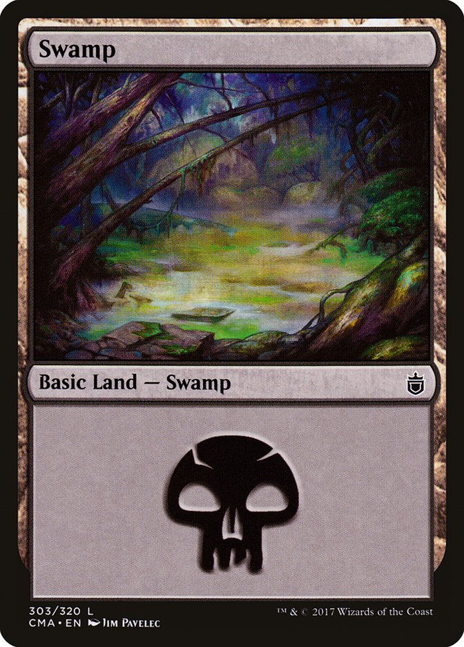 Swamp (303) [Commander Anthology] | Oasis Games Chile