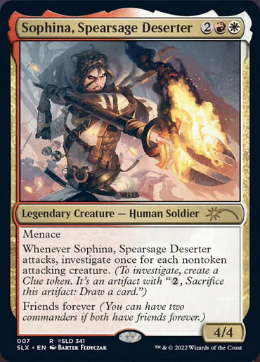 Sophina, Spearsage Deserter [Secret Lair: Universes Within]