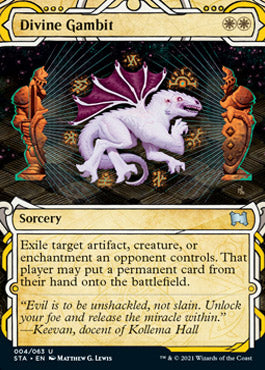 JAPANESE Divine Gambit [Strixhaven Mystical Archive]