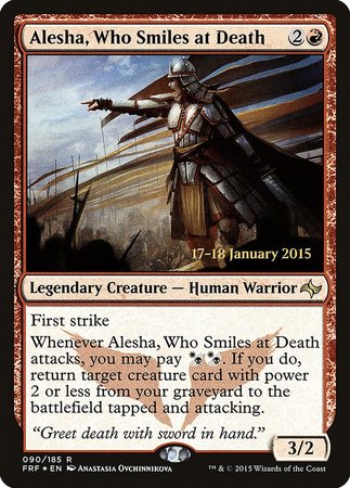 Alesha, Who Smiles at Death [Fate Reforged Promos]