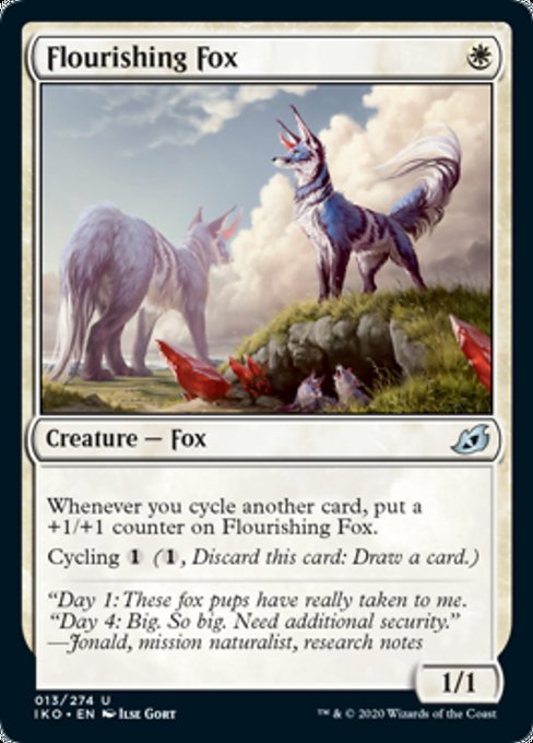 JAPANESE Flourishing Fox [Ikoria: Lair of Behemoths]