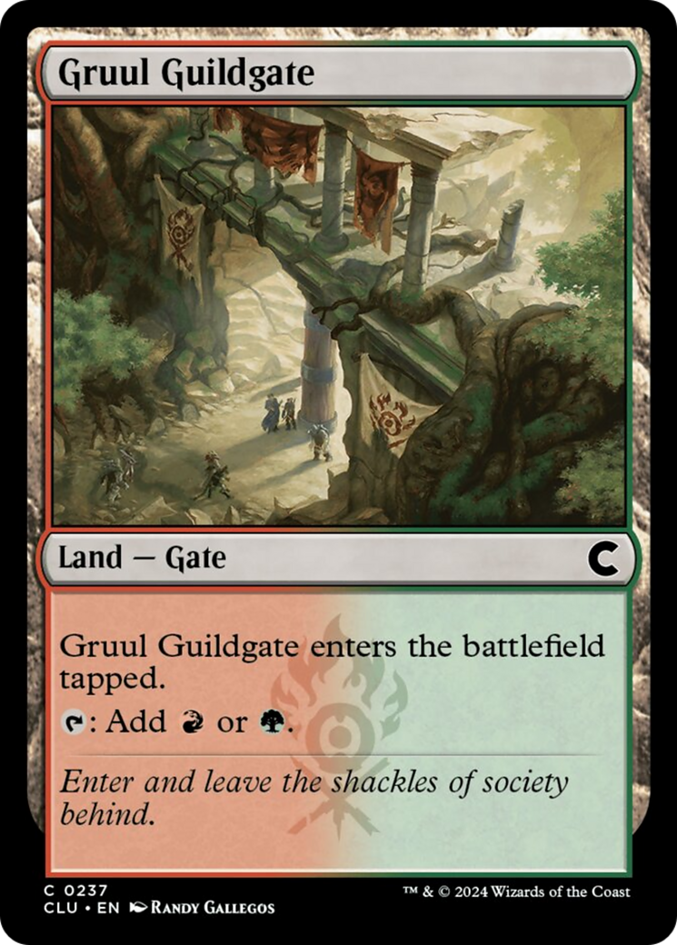 Gruul Guildgate [Ravnica: Clue Edition]