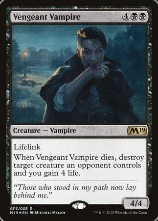 Vengeant Vampire (2018 Gift Pack) [Core Set 2019 Promos]