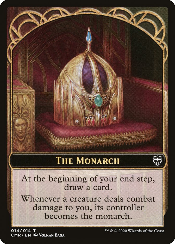 The Monarch // Treasure Token [Commander Legends Tokens]