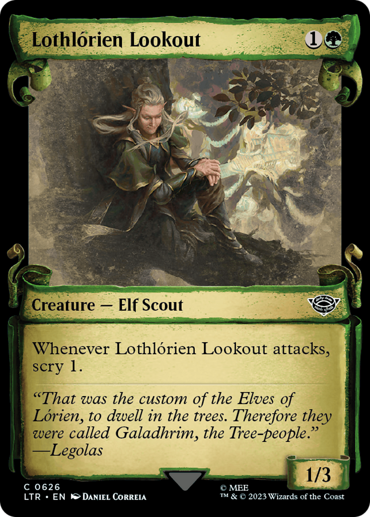 Lothlorien Lookout [The Lord of the Rings: Tales of Middle-Earth Showcase Scrolls]