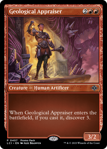 Geological Appraiser [The Lost Caverns of Ixalan Promos]