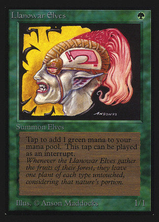 Llanowar Elves (IE) [Intl. Collectorsâ€™ Edition]