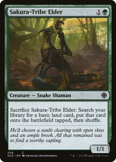 Sakura-Tribe Elder [Starter Commander Decks]