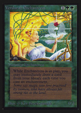 Verduran Enchantress (IE) [Intl. Collectorsâ€™ Edition]