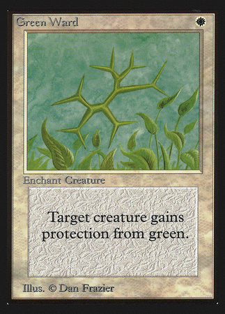 Green Ward (IE) [Intl. Collectorsâ€™ Edition]