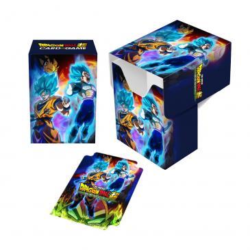 Dragon Ball Super Full-View Deck Box - Goku, Vegeta, and Broly