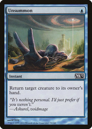 Unsummon [Magic 2012]