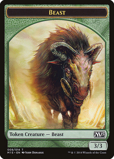 Beast (009/014) [Magic 2015 Tokens]