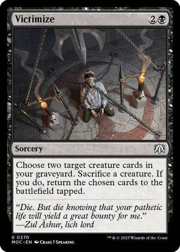Victimize [March of the Machine Commander]